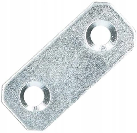 Plochý konektor 40x16 mm rovná uhlová konzola na nábytok